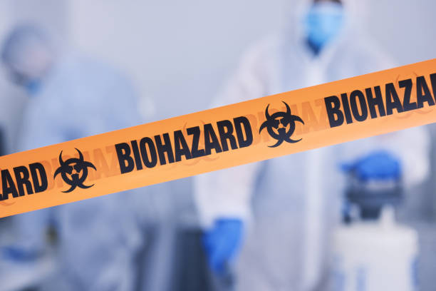 Professional Infectious Disease Decontamination technician working in Jasper, TX